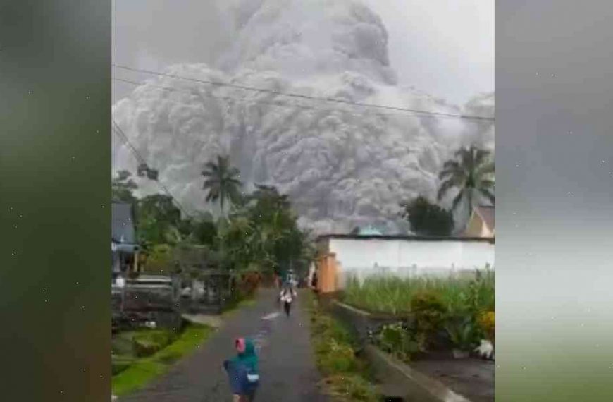 Deadly Mount Semeru Volcano Erupts: 14 Dead, 16 Injured